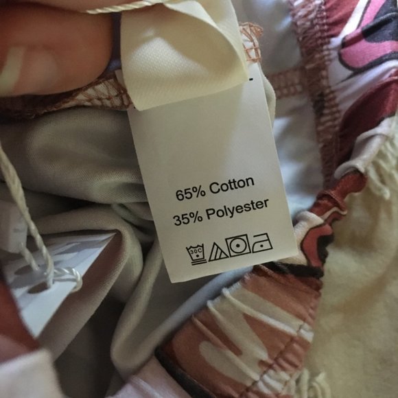 Romwe Brown Hearts High Waisted Bike Shorts Small - Picture 7 of 7